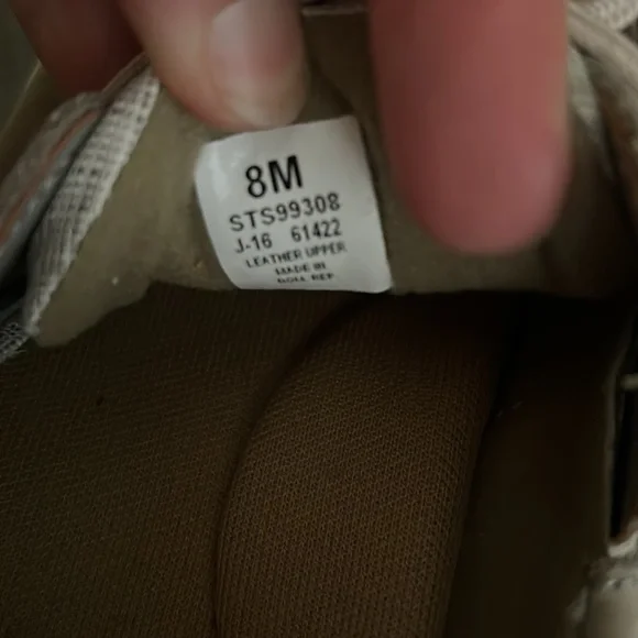 Women 8 sperry Topsider memory foam - Picture 3 of 6